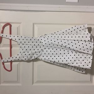 Bailey Blue white polka dot dress